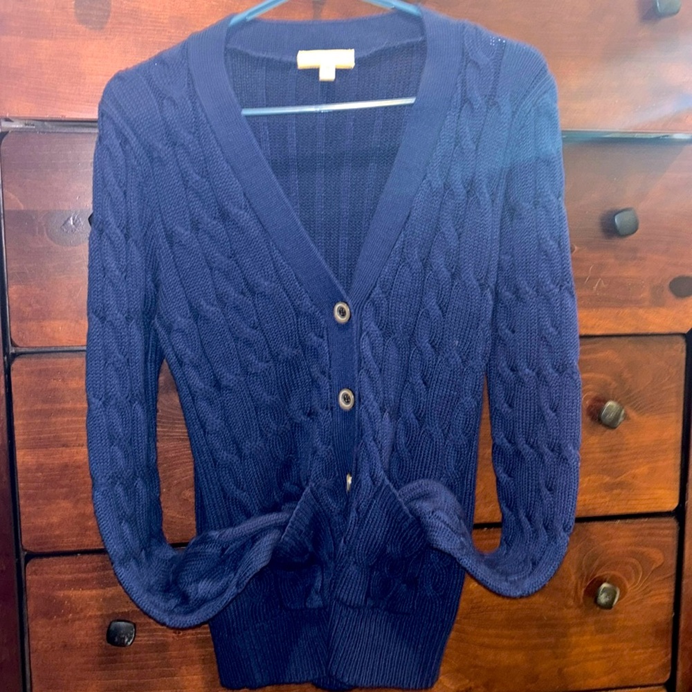 Knit cardigan